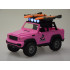 Roosa maastikuauto off-road surfilaudade ja valguse ning heliefektidega ZA5223