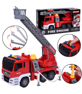 Interaktiivne tuletõrjeauto veefunktsiooniga