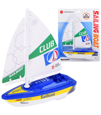 Värviline purjelaev vees mängimiseks ZA5234