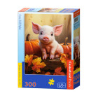 300-osaline pusle Cute Fall Piglet