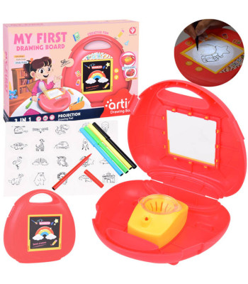 Projektor 3w1 Kohver Õppimine Joonistamine Projektor Slajdid TA0108