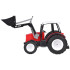 Suur Punane Traktor Liikuva Käe ja Suurte Ratastega RC0666