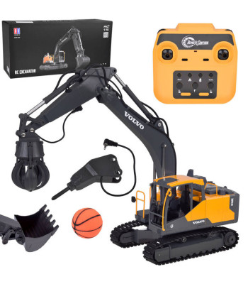 Litsentseeritud VOLVO ekskavaator 1:16 kaugjuhitav