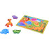 Puidust loomade mosaiikpuzzle safari 7 tk