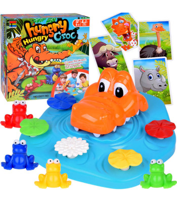 Näljane Krokodill ja Põgenevad Konnad