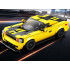 Tehnilised klotsid 319-osaline kollane sportauto
