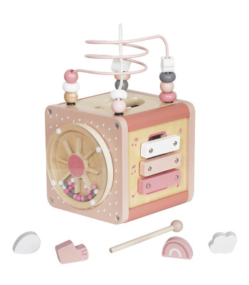 Multifunktsionaalne Puidust Kuut Montessori Meetodil