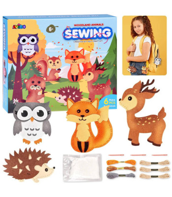 Käsitöö komplekt Tee-ise metsloomad vildikomplekt