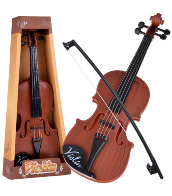 Plastikust viiul koos poogeniga mänguasi lastele 42 cm