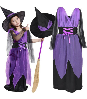 Nõidusekostüüm: Kleit ja Müts