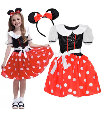 Ilus Minnie Hiire Kostüüm Tüdrukutele L/XL