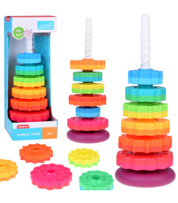 Värviline torni püramiid