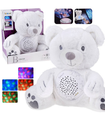 Projektor Plüüs Karu Valge Lapsele