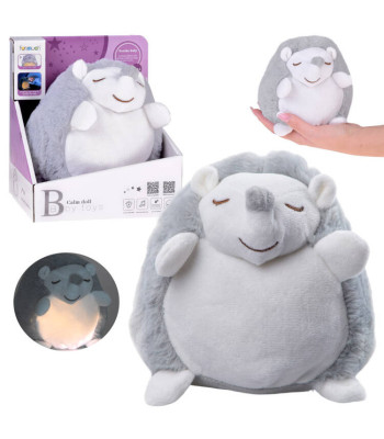 Plüüsist siil projektor öölamp