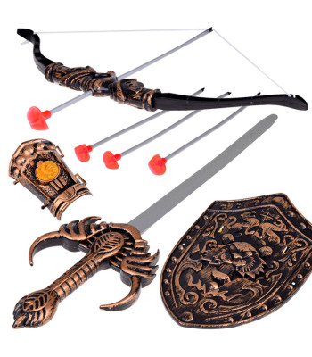 Rüütli Komplekt Vibu Mõõk Kilp Rüütli Kostüüm