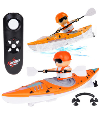 Kaugjuhitav valgustusega süst aerutajaga