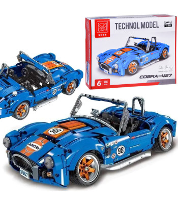 Tehnilised klotsid 1816-osaline Sportauto Cobra-427