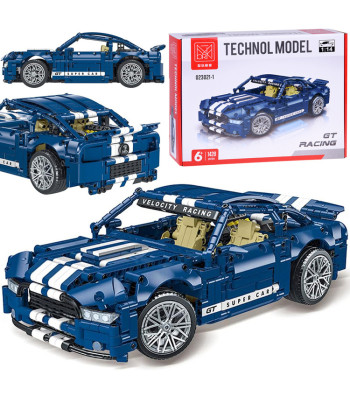 Tehnilised Klotsid 1428-Osaline GT RACING Võidusõiduauto ZA5308