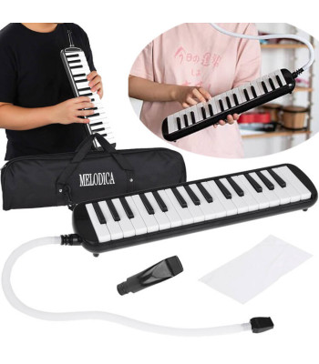 Muusikariist Melodyka Klaviatuuriline Harmoonika Etui Kaks Huulikut IN0175