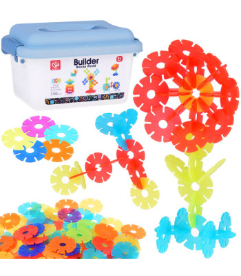 Värviliste 3D konstruktsiooniplokkide komplekt lastele