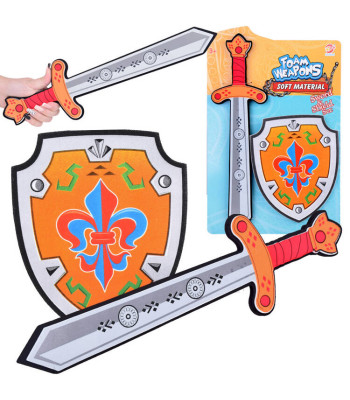 Vahtmõõk ja kilp rüütlile