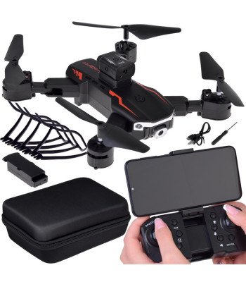 Quadrocopter Lendav Droon koos kaugjuhtimispuldiga RC0681