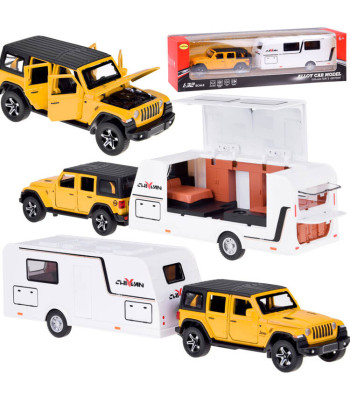 Mänguauto Suv ja Haagissuvila