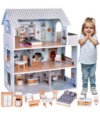 Stiilne Puidust Nukumaja Mööbliga