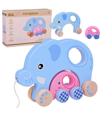 Armas Puidust Elevandipere Mänguasi