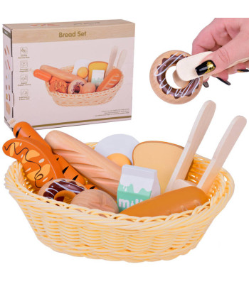 Leivakorv Puidust Toiduga