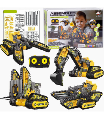 Ehitusmasinate kaugjuhitav 4-ühes komplekt