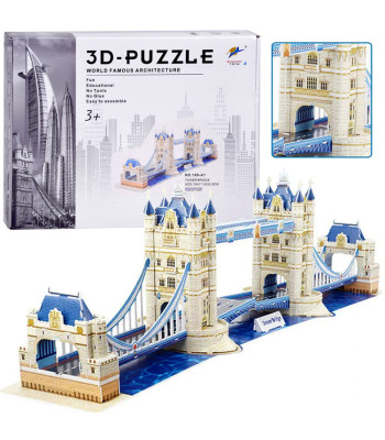3D pusle Tower Bridge 120 tükki