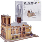 Puzzle 3D Notre-Dame katedraal