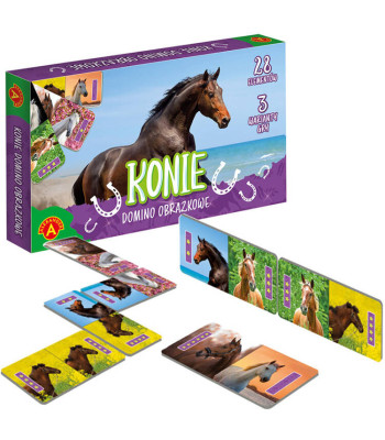 Alexnader Piltidega Domino Hobused 3 mängu varianti GR0701