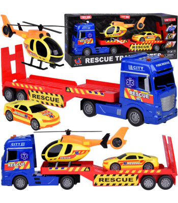 Päästeveokomplekt Veoauto Helikopter Auto heliefektid Valgus ZA5409