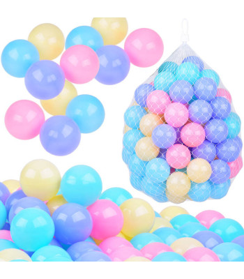 Pastelset pallid kuiva basseini jaoks 5,5cm 100 tk