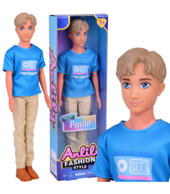 Anlily Nukk – Stiilne Poiss Paulo moekas riietuses ZA5415