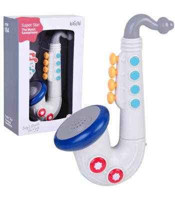 Muusikaline interaktiivne saksofon mänguasi lastele ZA5452