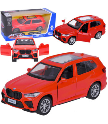 BMW X5M 1:43 metallist mudelauto