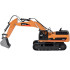 Tugev Roomikekskavaator Suitsuefektiga LED Valgus + RC Kaugjuhtimispult RC0698