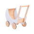 Võluv puidust retro nukkude tõukekäru lastele ZA5484