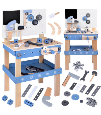 Suur Puidust Töökoja Komplekt Lastele