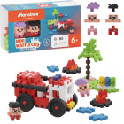 Marioinex Mini Waffle City Tuletõrje 80el 2 figurit