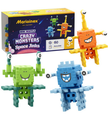 Marioinex Klocki Mini Crazy Monsters Space Jinks 60ele