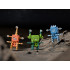 Marioinex Klocki Mini Crazy Monsters Space Jinks 60ele