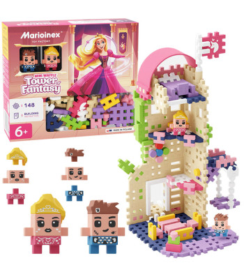 Marioinex Mini Vahvlid Fantaasia Torn 148 osa 2 figuuri