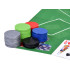 Kaardimängude komplekt 2in1 Poker ja Blackjack žetoonid + kaardid + mängulaud
