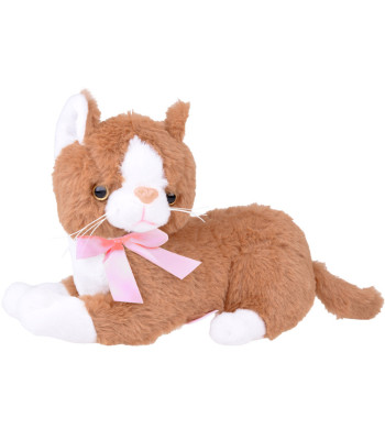 Pruunikas plüüsist kassipoeg Flico