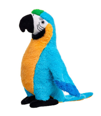 Suurepärane sinine papagoi Ara kaisuloom 22cm