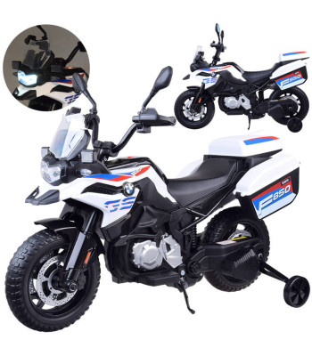 Suur BMW F850 GS elektrimootorratas lastele